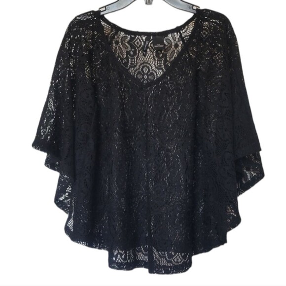 New Directions Lace Shawl Poncho Cover - Picture 1 of 7